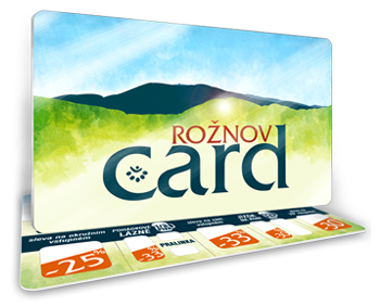 Kartu hosta Rožnov card